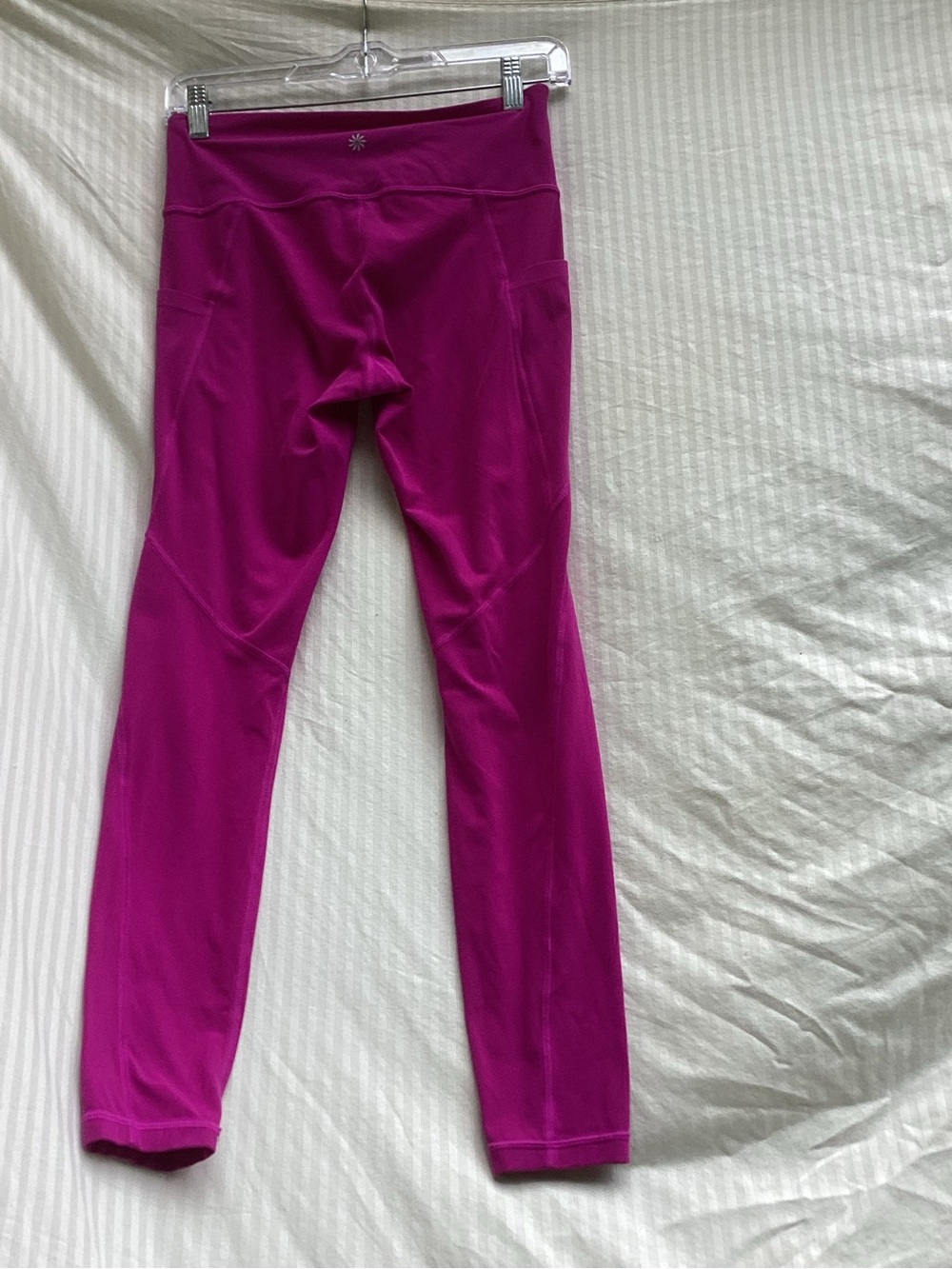 Athleta Magenta/Pink athletic Leggings, size small - Picture 7 of 7